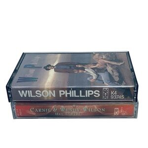 👠 Wilson Phillips and Carnie & Wendy Wilson Cassette Tapes